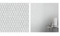 Advantage 20.5" x 369" Elodie Light Geometric Wallpaper